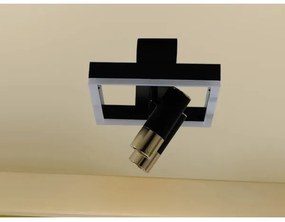 Plafoniera LED dimmerabile LED/50W/230V 3000-6500K nero + telecomando