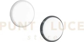 Led-ever-s ant plafoniera led ever antracite tonda 15w 1900lm 3000k...