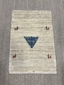 Gabbeh Tappeto persiano 60 x 40 Beige (Iran) Annodato A Mano