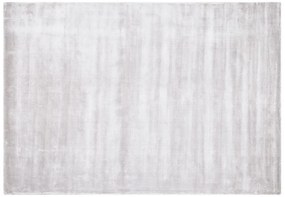 Tappeto viscosa grigio chiaro 160 x 230 cm GESI II Beliani