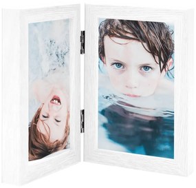 Cornici Portafoto A Libro Bianche 2x(21x29,7 Cm) /