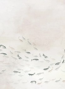 Coordonne Carta da parati panoramica Koi - Light