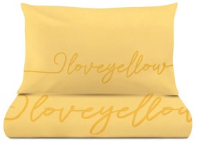 Completo letto singolo I love yellow Quotes