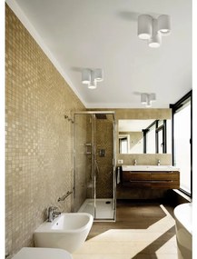 Plafoniera design Arta Ø 17 cm bianco IP20, 3XGU10