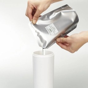 Dispenser per sapone bianco in plastica 500 ml Round – YAMAZAKI