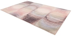 Tappeto in lana rosa chiaro 170x240 cm Kaola - Agnella