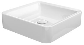 Flaminia Nile NL40A Lavabo quadro 40x40 H.10 da appoggio in ceramica bianco