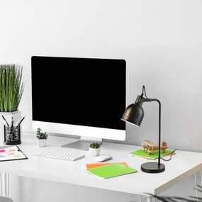 Rabalux 2240 - Lampada da tavolo FLINT 1xE14/25W/230V nero