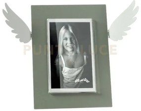 Portafoto di design icaro piccolo giada ,bianco marmo in ferro e po...