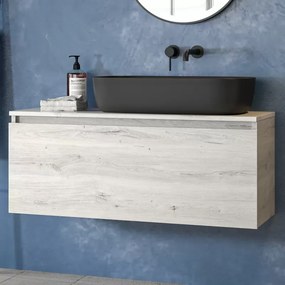 Mobile 100cm per bagno sospeso con cassetto ammortizzato SP-100B - KAMALU