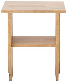 Sgabello in legno di gomma in colore naturale Bark - Bloomingville