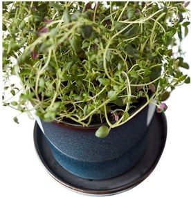 Coprivaso in gres ø 10 cm Gastro Dark Blue/Black – Bitz