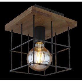 Globo 15530-1D - Plafoniera MERRIL 1xE27/60W/230V