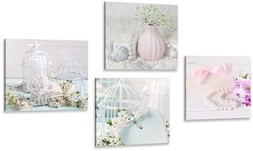 Set di quadri – Natura morta vintage elegante