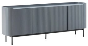 Cassettiera blu polveroso 200x80x40 cm Willa – MOME