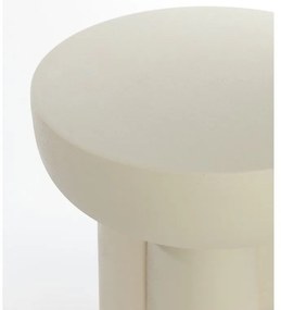 Tavolino rotondo in metallo ø 46 cm Mikola - Light &amp; Living