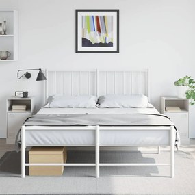 Comodini 2 Pz Bianchi 34,5x39x62 Cm İn Acciaio /