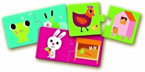 Puzzle Duo - "chi vive dove?"
