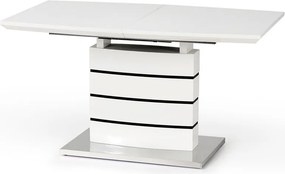 Tavolo allungabile metallo + MDF Nord - L 140-180 x l 80 x h 76 cm