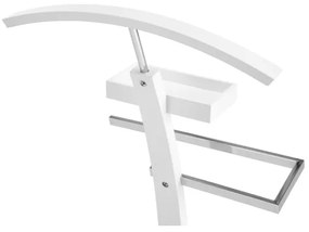 Porta abiti 117x32 cm bianco