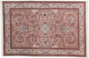 Tabriz Tappeto persiano 190x280 Beige (Iran) Annodato A Mano