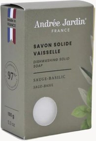 Sapone per piatti solido Amber, salvia e basilico