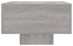 Tavolino salotto grigio sonoma 100x49,5x31 cm legno multistrato