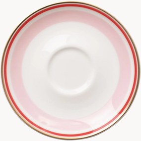 Set di 6 piattini in Fine Bone China Capri