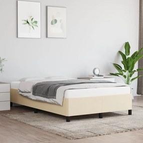 Giroletto Senza Materasso Crema 120x200 Cm Tessuto /