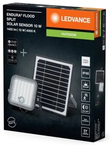 Ledvance - Riflettore LED solare con sensore FLOOD SPLIT LED/10W/3,2V IP65 + +TC