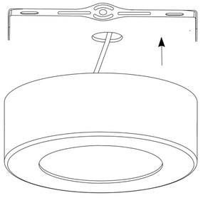Eglo 98559 - Plafoniera LED RGB dimmerabile FUEVA-C LED/21W/230V