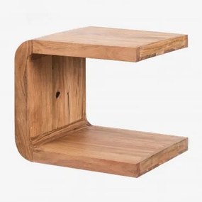 Tavolino in legno di acacia Vacry Acacia Marrone - Sklum