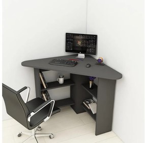 Tavolo da lavoro CORNER 73,8x80 cm antracite