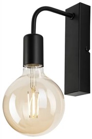 Applique ASTRID 1xE27/60W/230V opaco nero