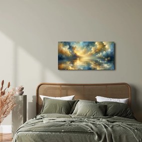 Quadro su tela – Mattina tranquilla al lago