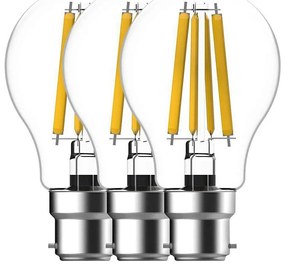 Nordlux - Set da 3 lampadine LED con attacco B22, 11W, 230V, 4000K