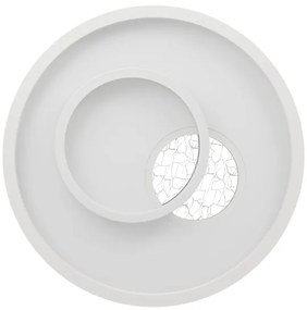 Eglo 901246 - Plafoniera LED TIRIOLO 1xLED/14W/230V + 1xLED/8,5W bianco