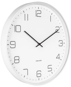 Orologio da parete bianco , ø 40 cm Lofty - Karlsson