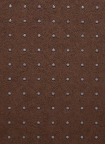 Arte International Tapete Dots - 31032 - Deeply Burnt Sienna