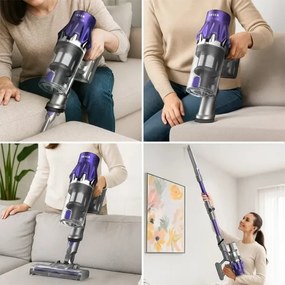 TESLA Electronics PureStar Aspirapolvere senza fili 2in1 250W/2200mAh