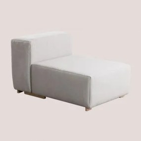 Moduli divano in tessuto Robert Beige Crema & Poltrone - Sklum