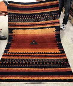 Loribaft Tappeto persiano 190x120 Rosso (Iran) Annodato A Mano
