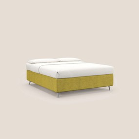 Febe sommier compatto con grande capienza del contenitore in tessuto impermeabile T03 giallo