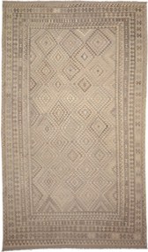 Kilim Tappeto 270x460 Beige (Afghanistan) Tessuto A Mano