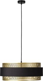 Osram - Lampadario a sospensione su cavo DECOR HORNET 3xE27/10W/230V Ø 50 cm nero/oro