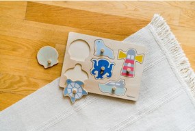 Puzzle in legno (6 pezzi) Ocean - Kindsgut