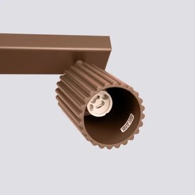 Brilagi - Faretto CRESTO 3xGU10/10W/230V marrone