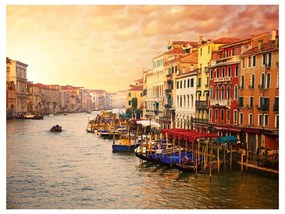 Fotomurale Venezia: città colorata sull'acqua