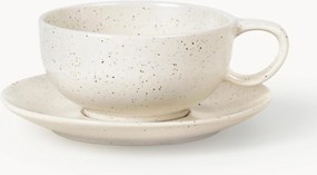 Tazza con piattino fatti a mano Nordic Vanilla