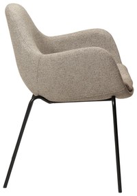 Poltrona beige in tessuto bouclé Zimmer - DAN-FORM Denmark